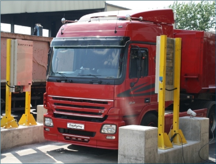 法國SAPHYMO 車輛放射性檢測控制系統 R C V L