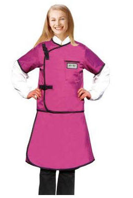 美國bar ray 半袖分體重疊卡扣型C312射線防護服