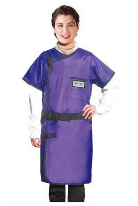 美國bar ray C212半袖雙面連體鉛防護衣重疊卡扣型